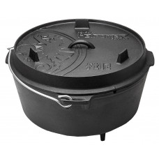 Чугунный казан Petromax FT12 с крышкой и ножками, 10 литров Чугунный казан Petromax FT12 с крышкой и ножками, 10 литров